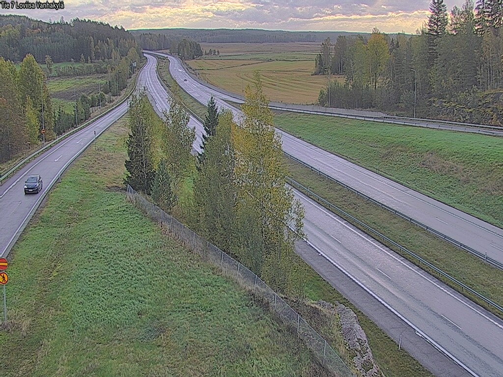 Weather Camera Image Road 7 Loviisa Vanhakylä, Loviisa, Uusimaa