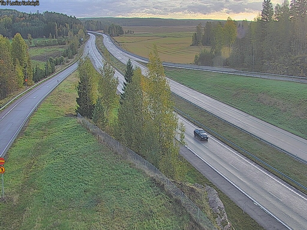 Weather Camera Image Road 7 Loviisa Vanhakylä, Loviisa, Uusimaa