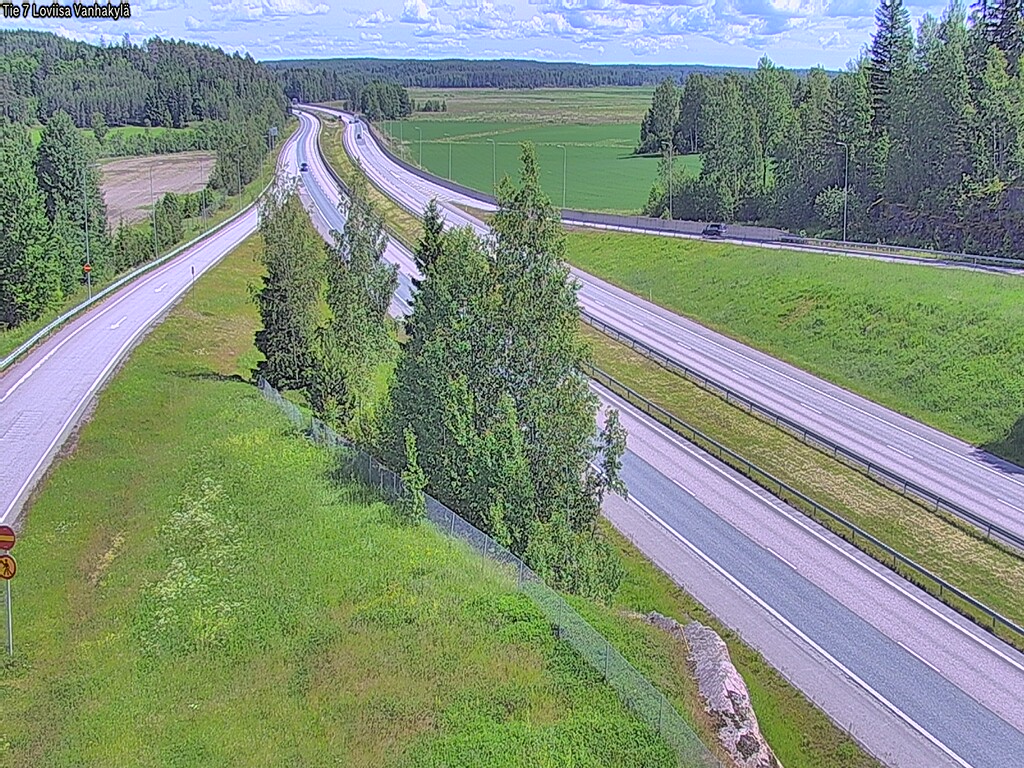 Kelikamerat Kuva Tie 7 Loviisa Vanhakylä, Loviisa, Uusimaa