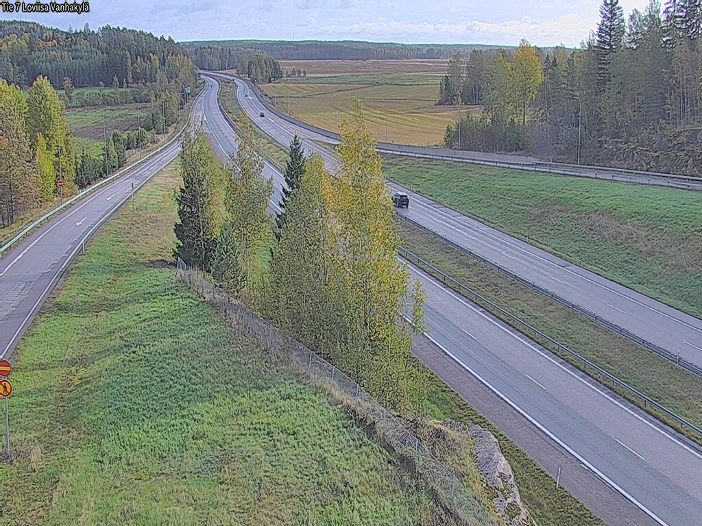 Weather Camera Image Road 7 Loviisa Vanhakylä, Loviisa, Uusimaa