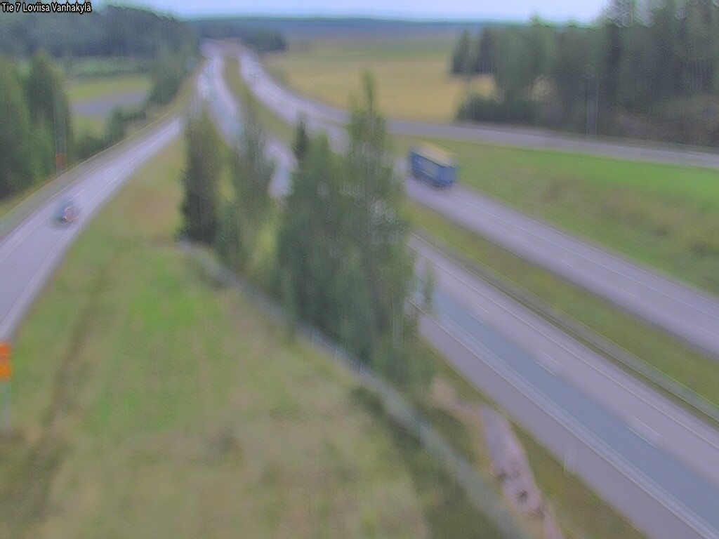 Weather Camera Image Väg 7 Lovisa Gammelby, Loviisa, Uusimaa