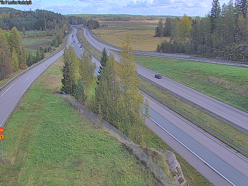 Weather Camera Image Road 7 Loviisa Vanhakylä, Loviisa, Uusimaa