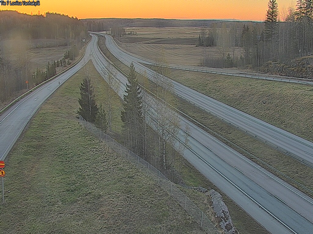 Kelikamerat Kuva Tie 7 Loviisa Vanhakylä, Loviisa, Uusimaa