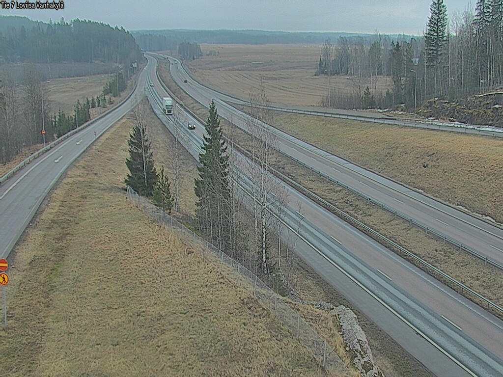 Weather Camera Image Road 7 Loviisa Vanhakylä, Loviisa, Uusimaa