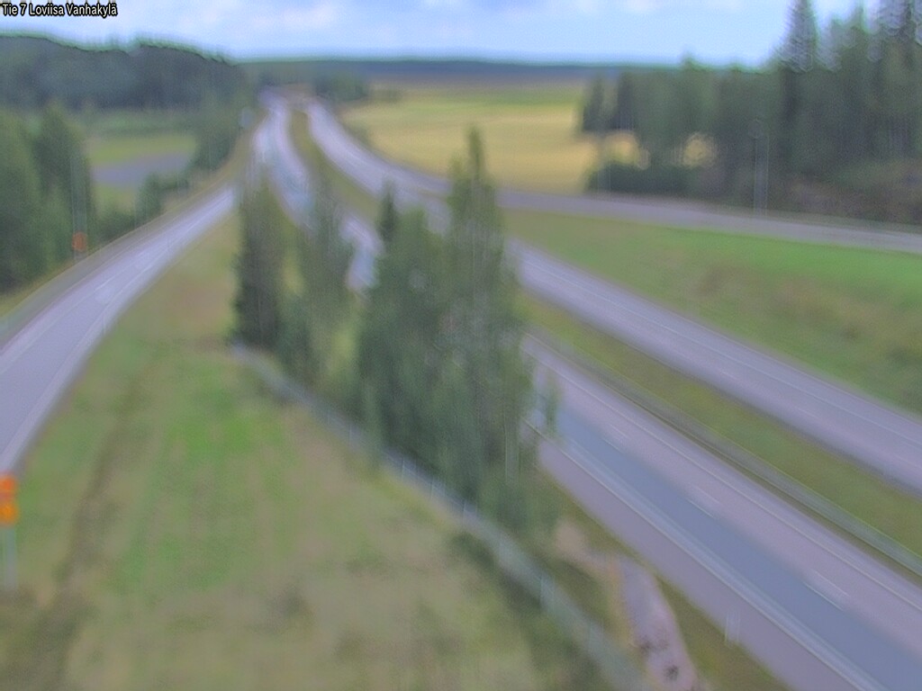 Weather Camera Image Väg 7 Lovisa Gammelby, Loviisa, Uusimaa