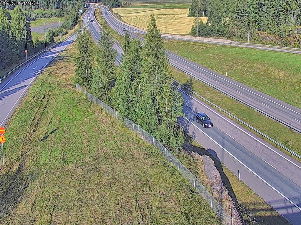 Kelikamerat Kuva Tie 7 Loviisa Vanhakylä, Loviisa, Uusimaa