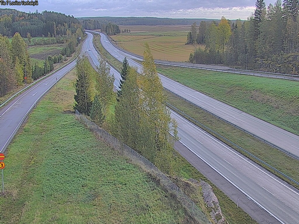Weather Camera Image Road 7 Loviisa Vanhakylä, Loviisa, Uusimaa