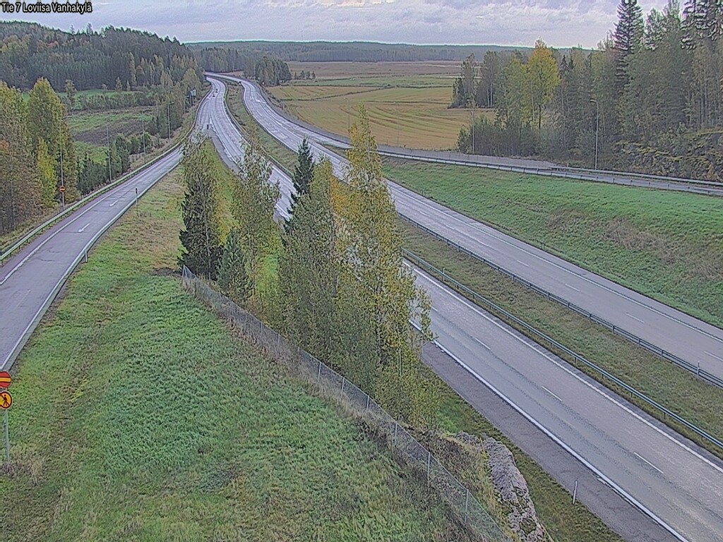 Weather Camera Image Road 7 Loviisa Vanhakylä, Loviisa, Uusimaa