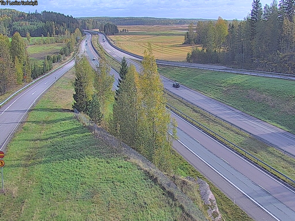 Weather Camera Image Road 7 Loviisa Vanhakylä, Loviisa, Uusimaa