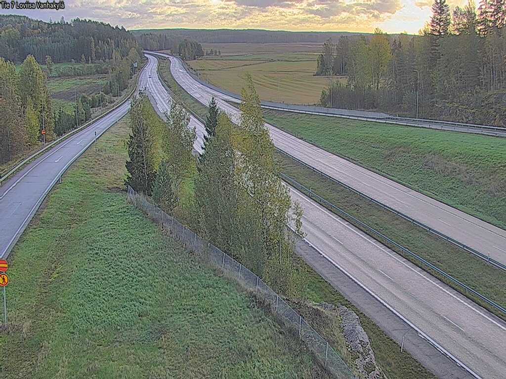 Weather Camera Image Road 7 Loviisa Vanhakylä, Loviisa, Uusimaa