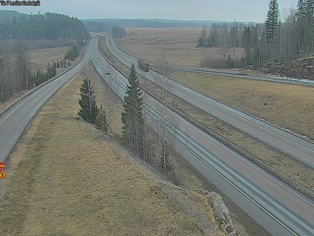 Weather Camera Image Road 7 Loviisa Vanhakylä, Loviisa, Uusimaa