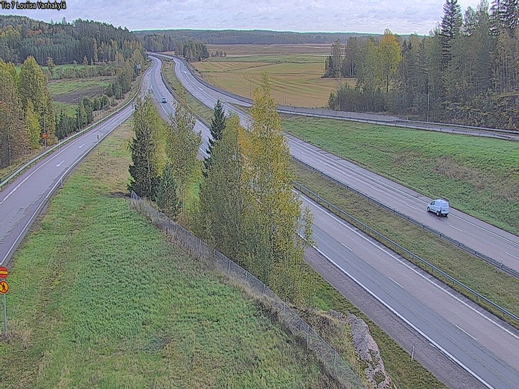Weather Camera Image Road 7 Loviisa Vanhakylä, Loviisa, Uusimaa