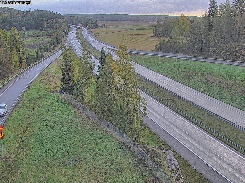 Weather Camera Image Road 7 Loviisa Vanhakylä, Loviisa, Uusimaa