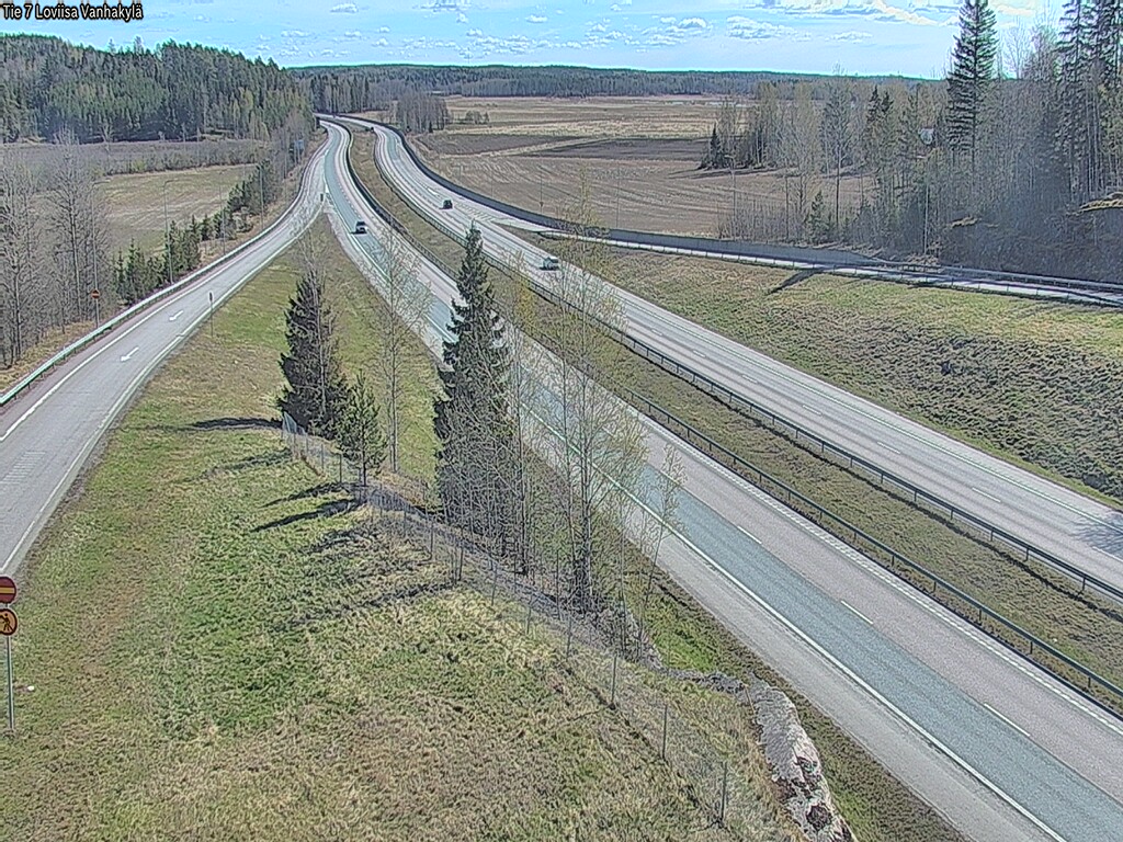 Kelikamerat Kuva Tie 7 Loviisa Vanhakylä, Loviisa, Uusimaa