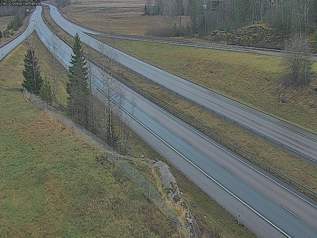Weather Camera Image Väg 7 Lovisa Gammelby, Loviisa, Uusimaa