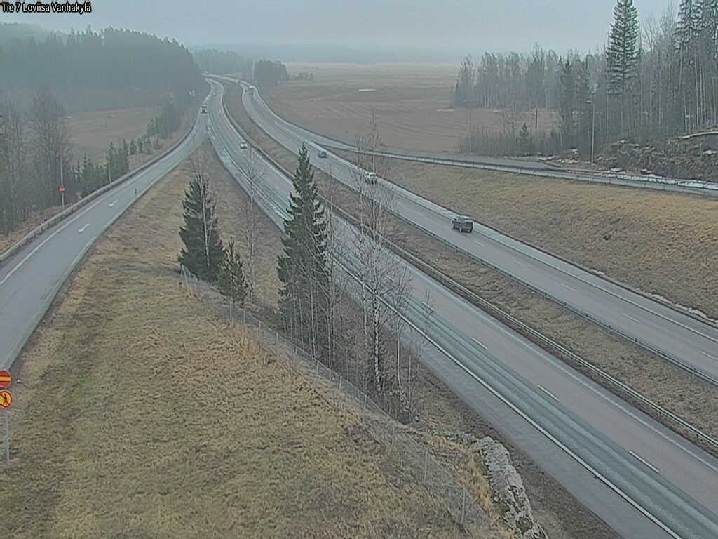 Weather Camera Image Road 7 Loviisa Vanhakylä, Loviisa, Uusimaa