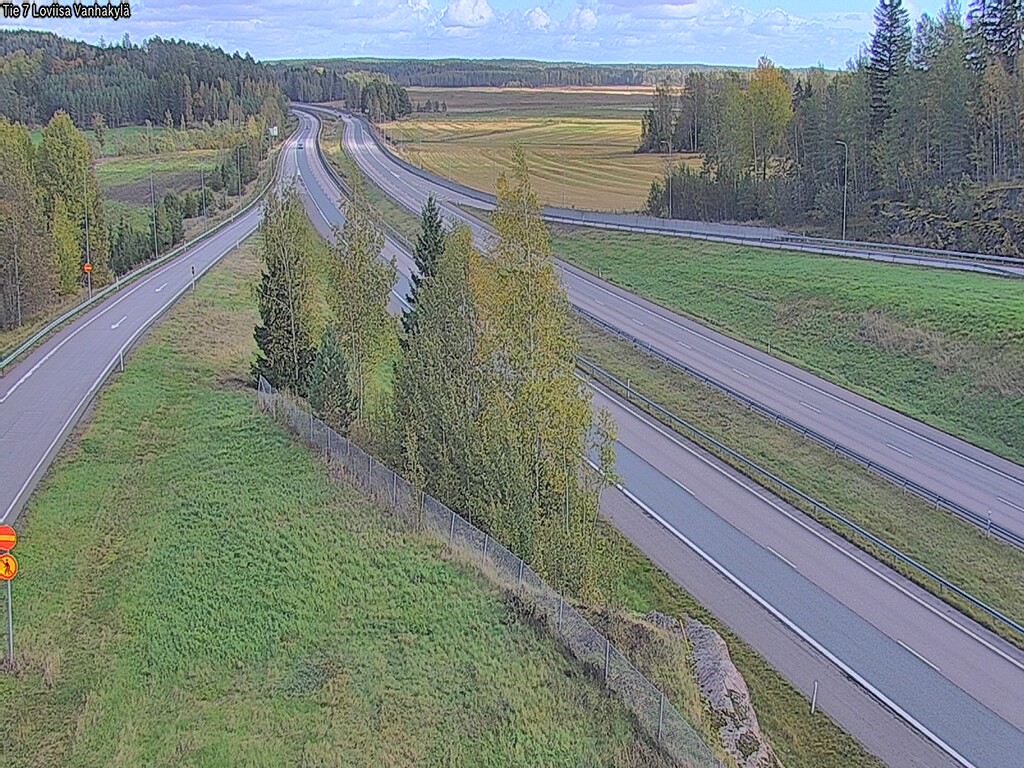 Weather Camera Image Road 7 Loviisa Vanhakylä, Loviisa, Uusimaa