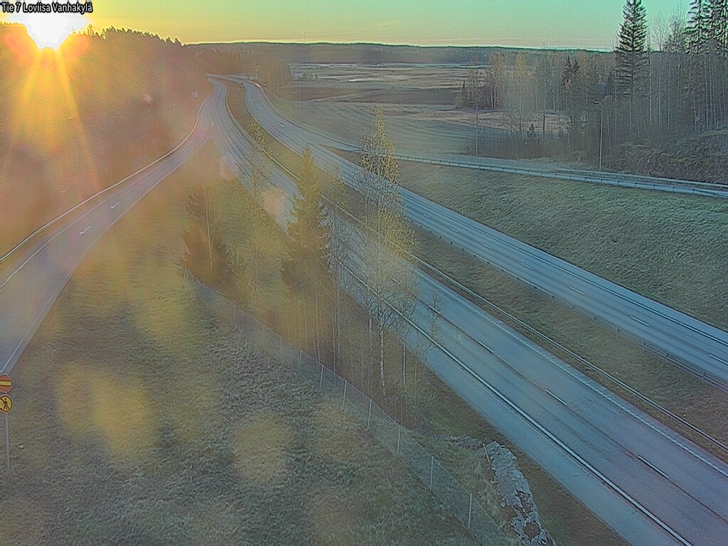 Kelikamerat Kuva Tie 7 Loviisa Vanhakylä, Loviisa, Uusimaa