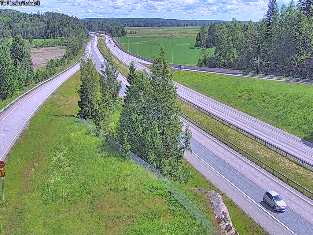 Kelikamerat Kuva Tie 7 Loviisa Vanhakylä, Loviisa, Uusimaa