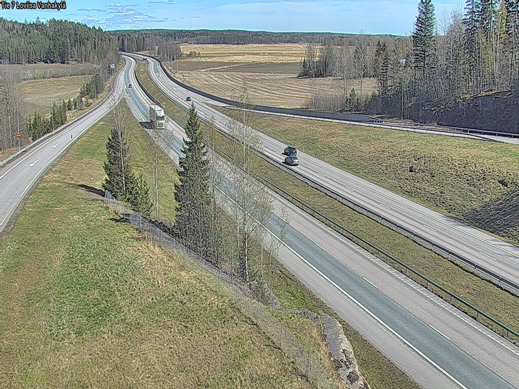 Kelikamerat Kuva Tie 7 Loviisa Vanhakylä, Loviisa, Uusimaa