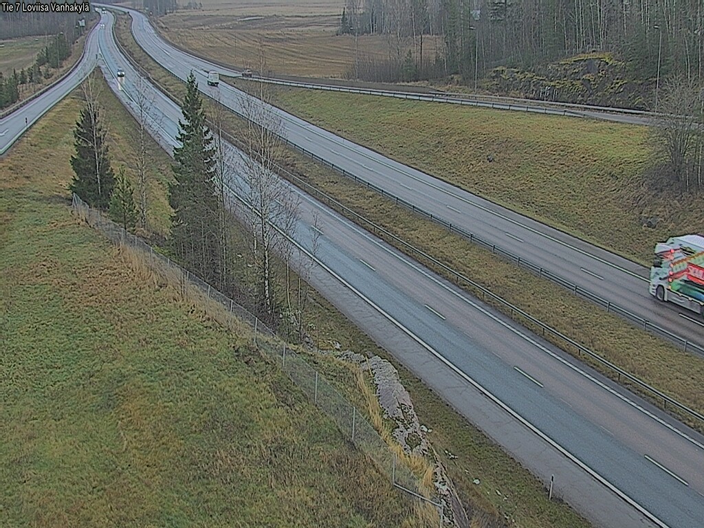 Weather Camera Image Väg 7 Lovisa Gammelby, Loviisa, Uusimaa