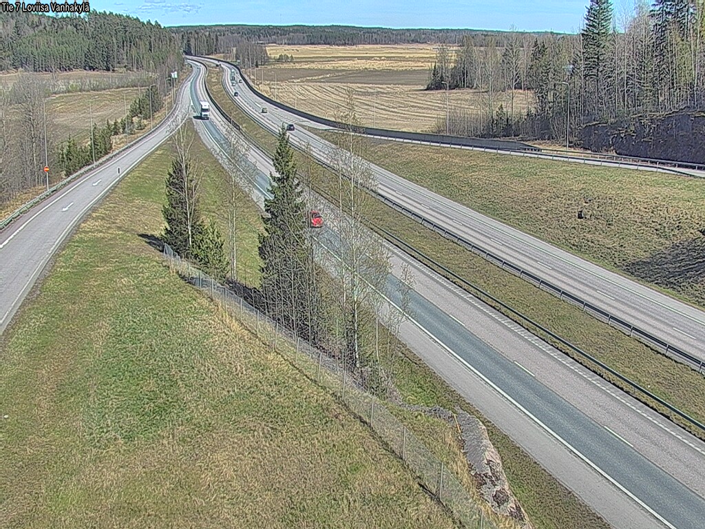 Kelikamerat Kuva Tie 7 Loviisa Vanhakylä, Loviisa, Uusimaa