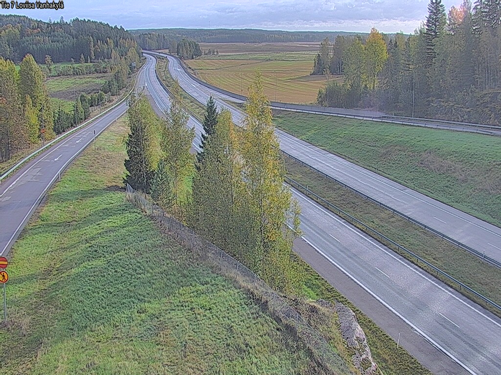 Weather Camera Image Road 7 Loviisa Vanhakylä, Loviisa, Uusimaa
