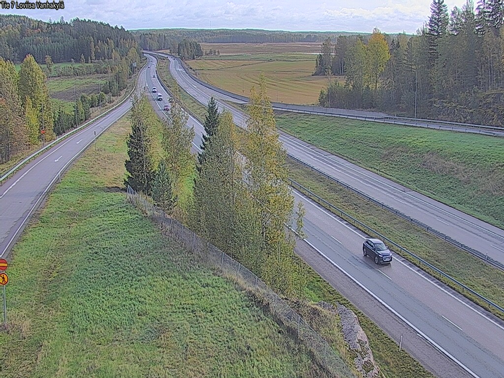 Weather Camera Image Road 7 Loviisa Vanhakylä, Loviisa, Uusimaa