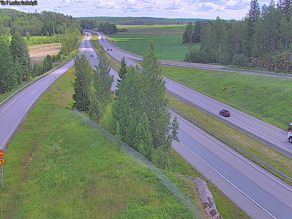 Kelikamerat Kuva Tie 7 Loviisa Vanhakylä, Loviisa, Uusimaa