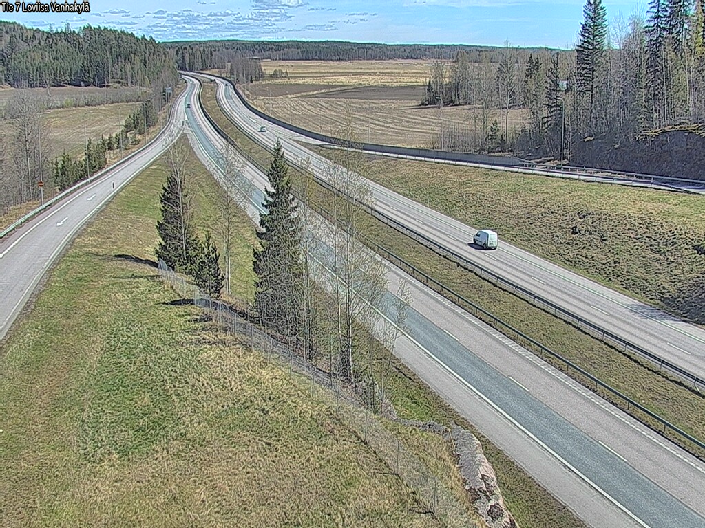 Kelikamerat Kuva Tie 7 Loviisa Vanhakylä, Loviisa, Uusimaa