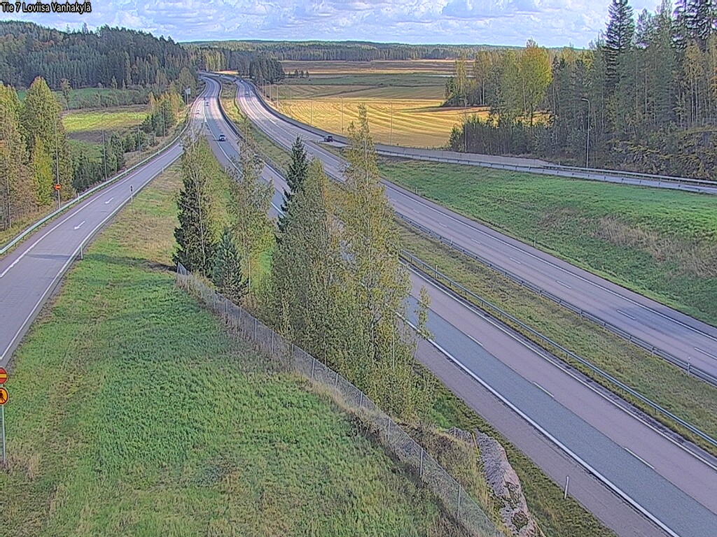Weather Camera Image Road 7 Loviisa Vanhakylä, Loviisa, Uusimaa