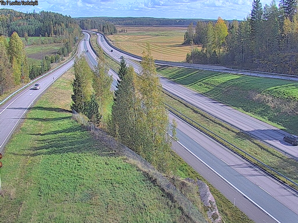 Weather Camera Image Road 7 Loviisa Vanhakylä, Loviisa, Uusimaa