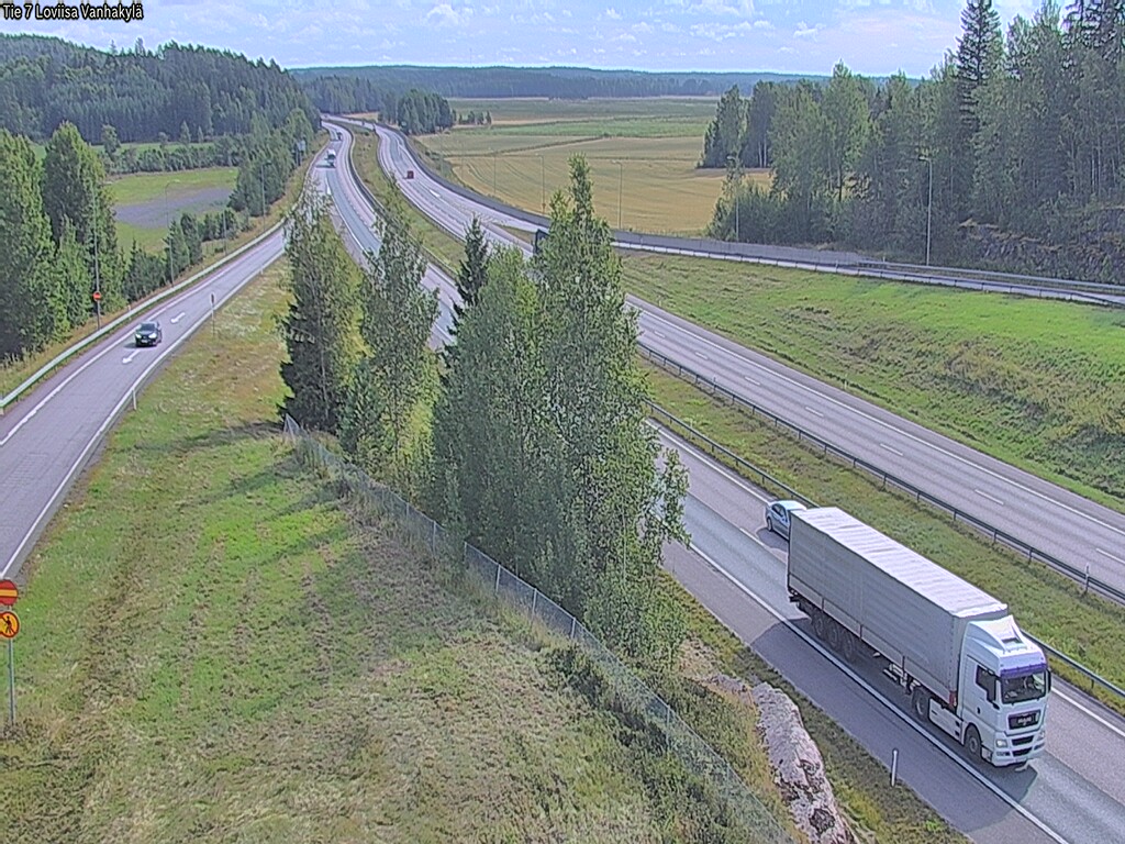 Kelikamerat Kuva Tie 7 Loviisa Vanhakylä, Loviisa, Uusimaa