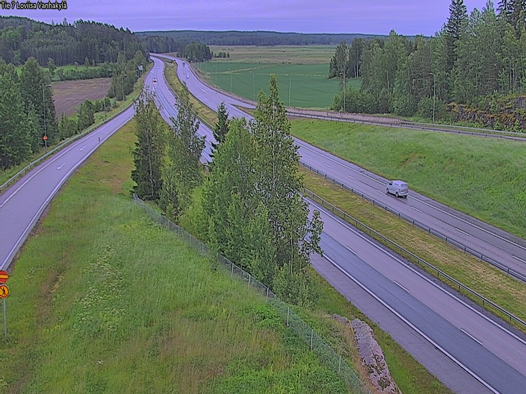 Weather Camera Image Road 7 Loviisa Vanhakylä, Loviisa, Uusimaa
