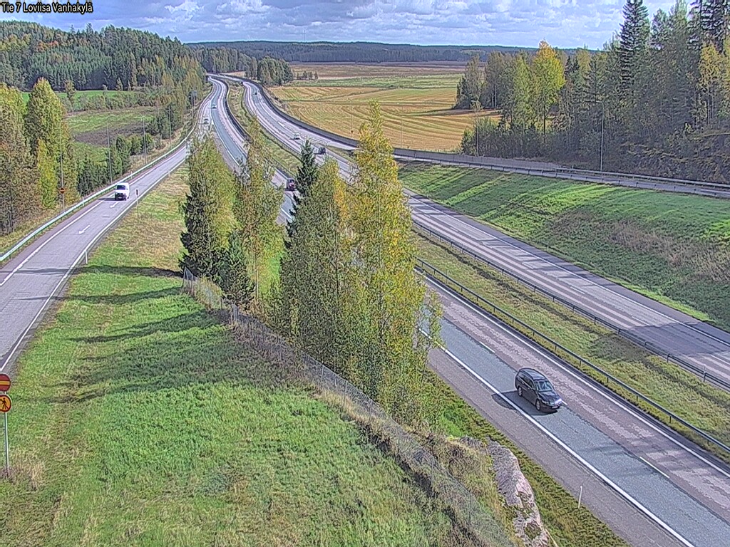 Kelikamerat Kuva Tie 7 Loviisa Vanhakylä, Loviisa, Uusimaa