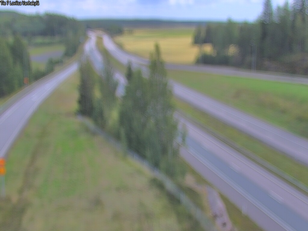 Weather Camera Image Väg 7 Lovisa Gammelby, Loviisa, Uusimaa