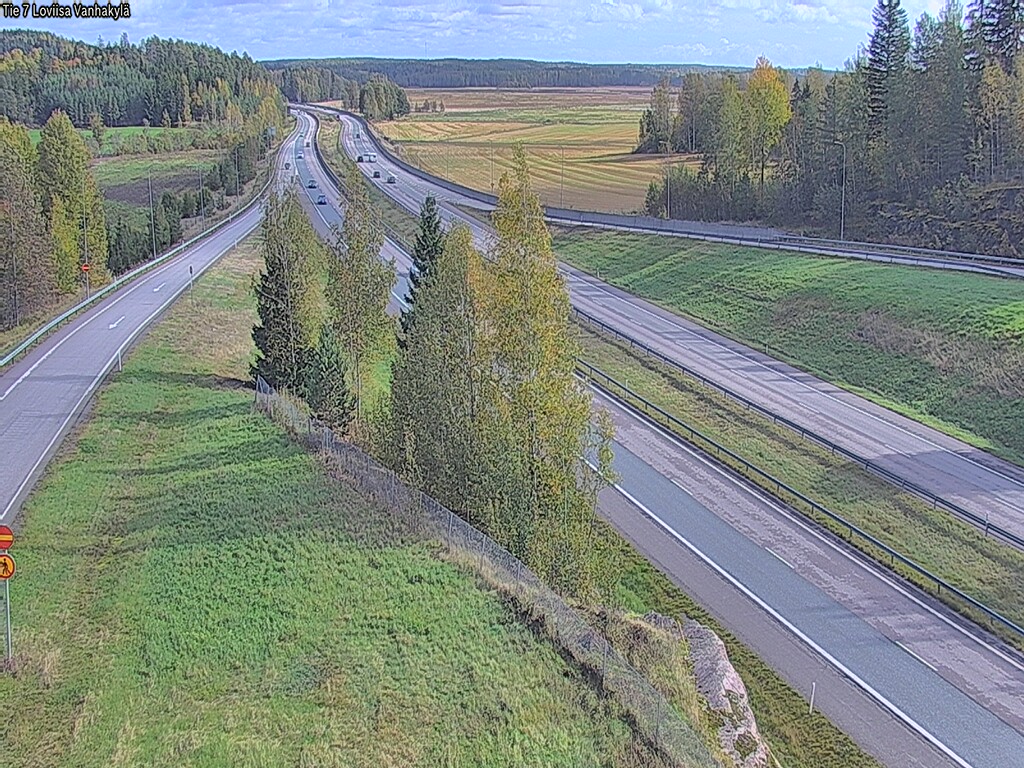 Weather Camera Image Road 7 Loviisa Vanhakylä, Loviisa, Uusimaa