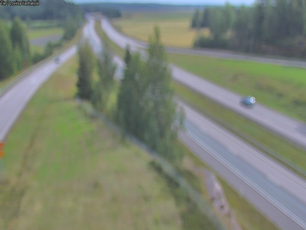 Weather Camera Image Väg 7 Lovisa Gammelby, Loviisa, Uusimaa