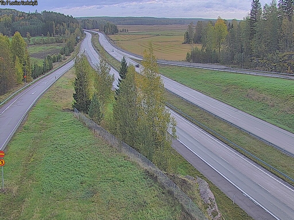 Weather Camera Image Road 7 Loviisa Vanhakylä, Loviisa, Uusimaa