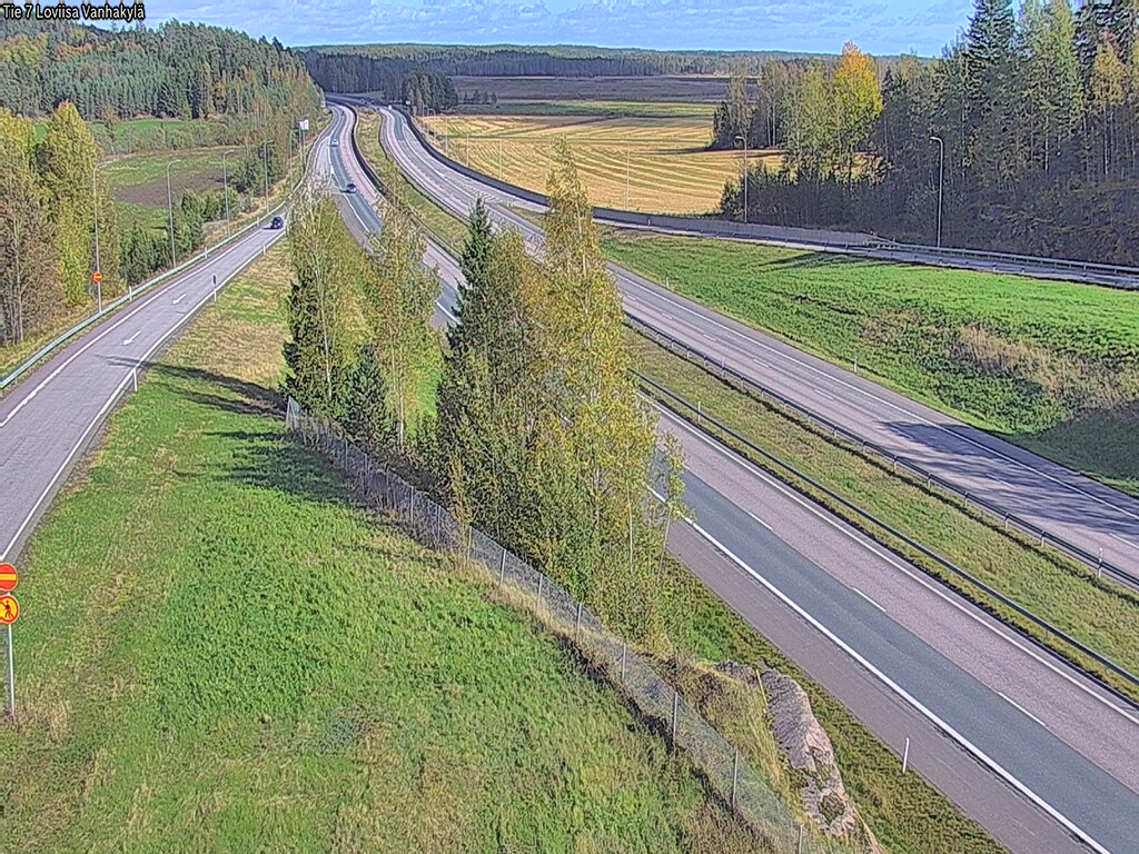 Weather Camera Image Road 7 Loviisa Vanhakylä, Loviisa, Uusimaa