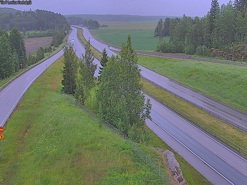 Weather Camera Image Väg 7 Lovisa Gammelby, Loviisa, Uusimaa