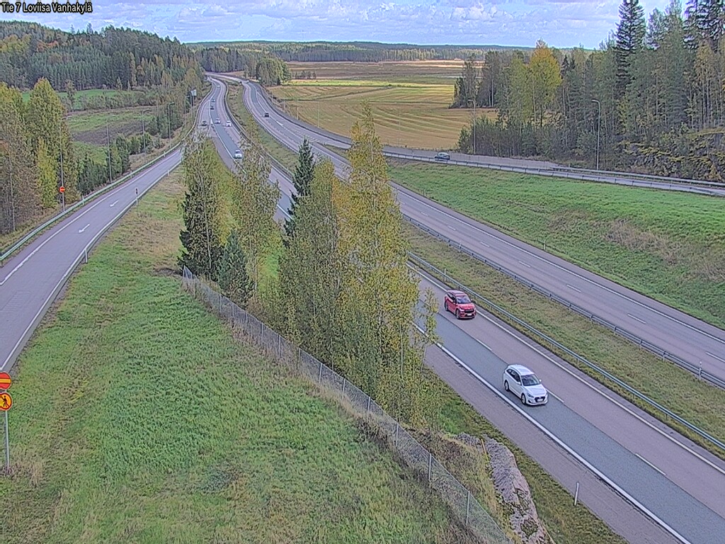 Weather Camera Image Road 7 Loviisa Vanhakylä, Loviisa, Uusimaa