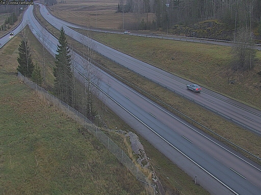 Weather Camera Image Väg 7 Lovisa Gammelby, Loviisa, Uusimaa