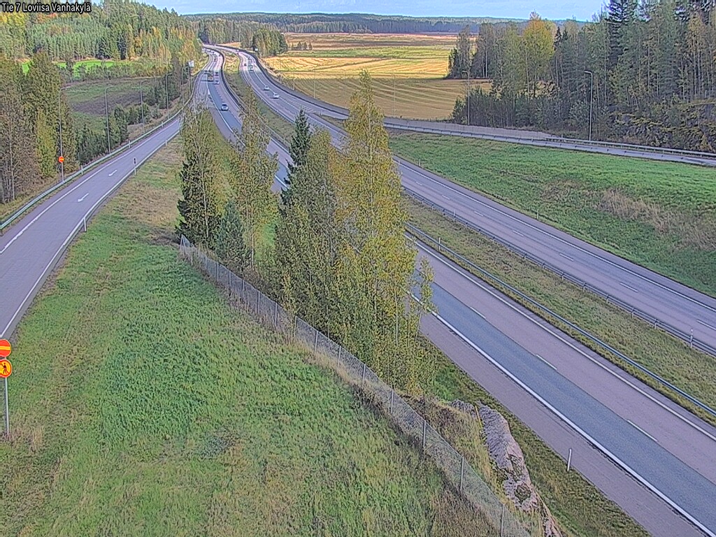 Weather Camera Image Road 7 Loviisa Vanhakylä, Loviisa, Uusimaa