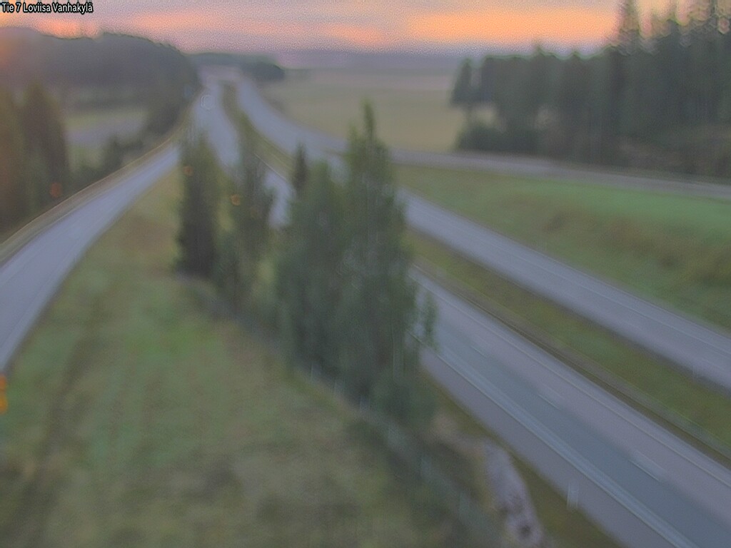 Weather Camera Image Road 7 Loviisa Vanhakylä, Loviisa, Uusimaa