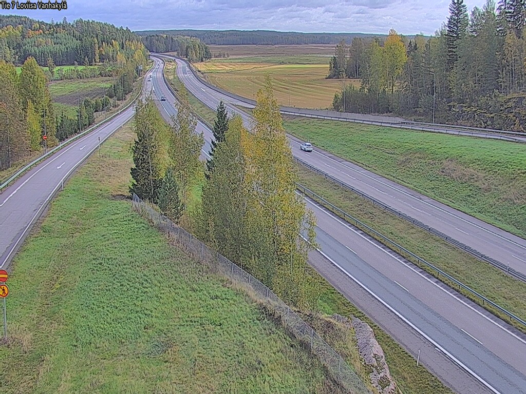 Weather Camera Image Road 7 Loviisa Vanhakylä, Loviisa, Uusimaa