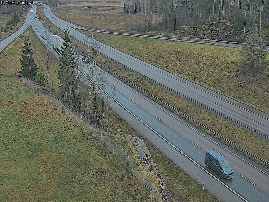 Weather Camera Image Väg 7 Lovisa Gammelby, Loviisa, Uusimaa