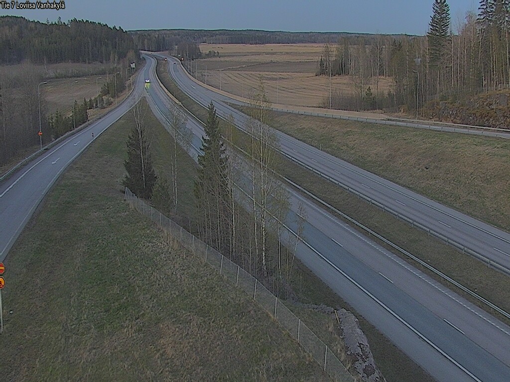 Weather Camera Image Väg 7 Lovisa Gammelby, Loviisa, Uusimaa