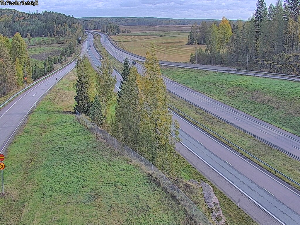 Weather Camera Image Road 7 Loviisa Vanhakylä, Loviisa, Uusimaa