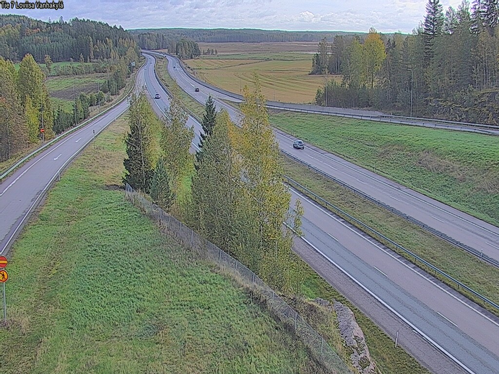 Weather Camera Image Road 7 Loviisa Vanhakylä, Loviisa, Uusimaa